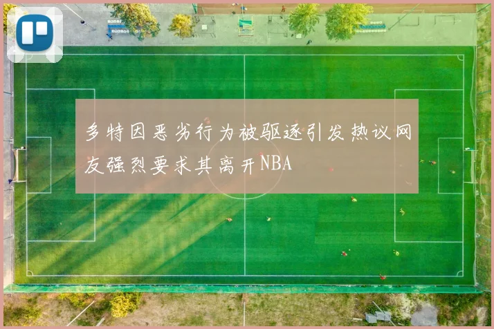 多特因恶劣行为被驱逐引发热议网友强烈要求其离开NBA